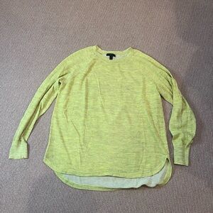 J. Crew Lime Green Crew Neck Sweater